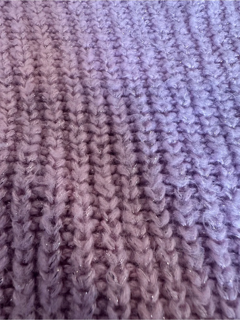 Oshkosh Lilac Knit Crewneck Sweater Dress